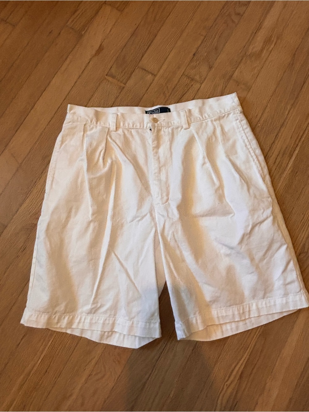 Polo Ralph Lauren Cotton White Tyler Shorts size 35